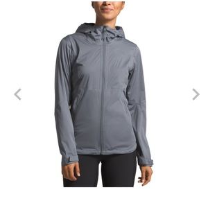 NorthFace women’s light weight cream rain jacket